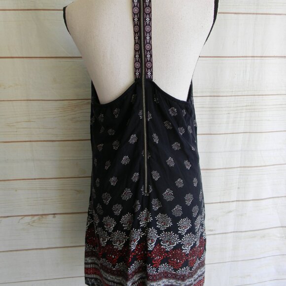 URBAN GIRL RED/WHITE/BLUE BANDANA PRINT SLEEVELESS SUMMER DRESS SZ L - Picture 3 of 3